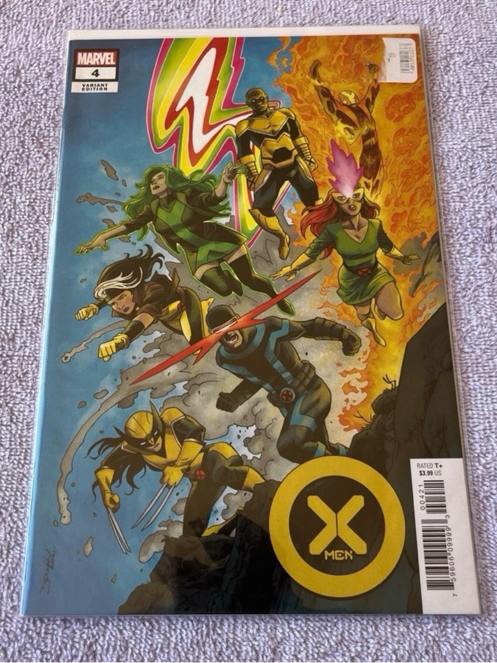 X-Men #4 (2021) 1:25 Variant Edition Retailer Incentive Shalvey